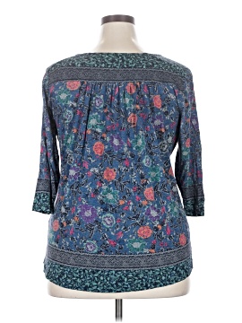 Lucky Brand 3/4 Sleeve Blouse (view 2)