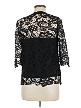Zara W&B Collection 3/4 Sleeve Blouse (view 2)