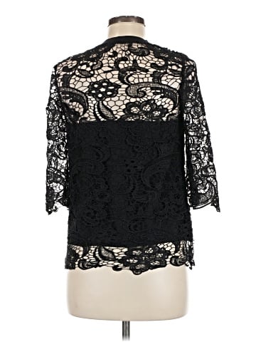 Zara W&B Collection 3/4 Sleeve Blouse (view 2)