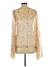 Musera 100% Polyester Gold Kimono Size 1X - photo 2