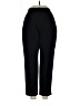 Classiques Entier 100% Wool Solid Black Wool Pants Size 12 Petite - photo 1