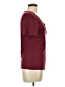Unbranded Burgundy Short Sleeve Top Size L - photo 4