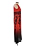 Unbranded Graphic Red Cocktail Dress Size XL - photo 4