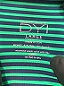 DYI Define Your Inspiration Stripes Teal Leggings Size L - photo 7