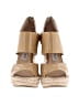 Jimmy Choo 100% Leather Tan Wedges Size EU 37 - photo 2