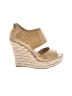 Jimmy Choo 100% Leather Tan Wedges Size EU 37 - photo 1