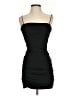 Garage Solid Black Cocktail Dress Size S - photo 1