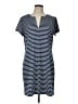 Vineyard Vines Stripes Blue Casual Dress Size L - photo 1
