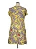 MSK Paisley Yellow Casual Dress Size XL - photo 2