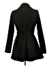 Iris Basic 100% Polyester Black Coat Size L - photo 2