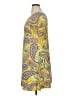 MSK Paisley Yellow Casual Dress Size XL - photo 5