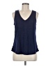 Unbranded Blue Sleeveless T-Shirt Size M - photo 1