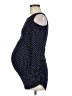 Isabella Oliver Polka Dots Blue Long Sleeve Blouse Size 6 Maternity (2) - photo 5