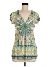 Apt. 9 Green Short Sleeve Blouse Size M (petite) - photo 1