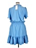 Draper James 100% Polyester Solid Blue Casual Dress Size 1X - photo 2