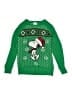 Peanuts 100% Polyester Green Pullover Sweater Size 7 - 9 - photo 1