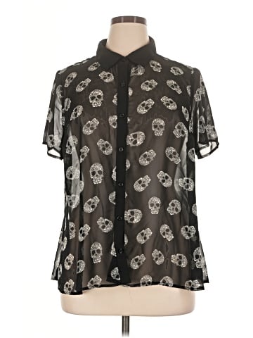 Torrid Short Sleeve Blouse (view 1)