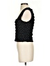 West Of Melrose 100% Polyester Black Sleeveless Blouse Size S - photo 5