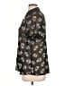 Torrid 100% Polyester Print Black Short Sleeve Blouse Size 1X Plus (1) - photo 5