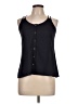 B Jewel Black Sleeveless Blouse Size L - photo 1