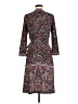 BCBGMAXAZRIA Paisley Brown Casual Dress Size M - photo 2