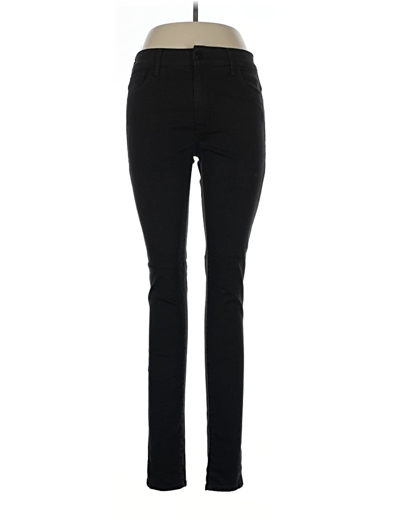Pre-owned Mavi Jeggings In Black