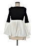 Gracia Color Block Black White Cocktail Dress Size M - photo 1