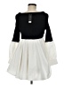 Gracia Color Block Black White Cocktail Dress Size M - photo 2