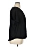 Liz Claiborne 100% Polyester Black Short Sleeve Blouse Size XL - photo 4