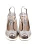 Jimmy Choo Metallic Silver Heels Size EU 37 - photo 2