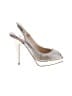 Jimmy Choo Metallic Silver Heels Size EU 37 - photo 1
