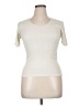 Damart Ivory Short Sleeve Top Size XL - photo 1