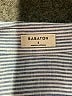 Babaton 100% Linen Blue Long Sleeve Button-Down Shirt Size S - photo 7