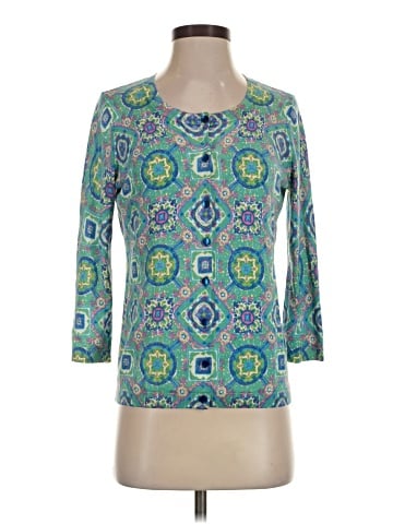 Talbots 3/4 Sleeve Top (view 1)