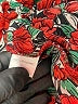 Shein 100% Polyester Red Tube Top Size 6 - photo 8