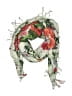 Unbranded Floral Green Scarf One size - photo 1