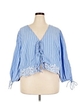 Future Collective 3/4 Sleeve Blouse