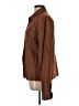Express 100% Silk Brown Long Sleeve Silk Top Size 13 - photo 5