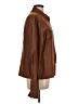 Express 100% Silk Brown Long Sleeve Silk Top Size 13 - photo 4