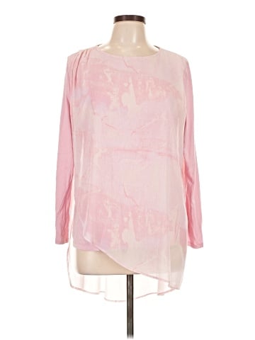 H By Halston Long Sleeve Blouse (view 1)
