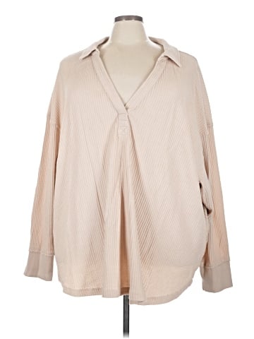 Torrid Long Sleeve Polo (view 1)