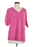 Unbranded Pink Short Sleeve Blouse Size M - photo 1