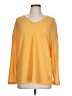 Emery Rose Yellow Long Sleeve Top Size L - photo 1