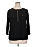 Anne Klein Black 3/4 Sleeve Top Size XL - photo 1