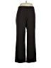 Sag Harbor Solid Black Dress Pants Size 14 - photo 1