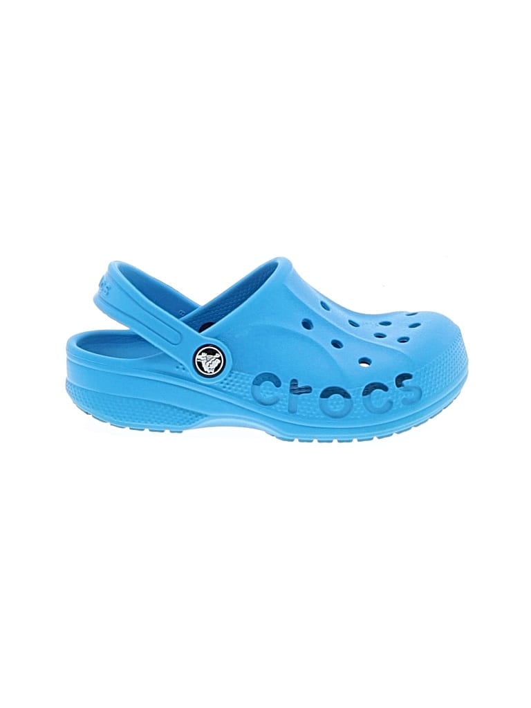Pre-owned Crocs Kids' Clogs In Blue