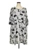 BLOOMCHIC Gray Casual Dress Size 22 - photo 1