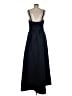 Amsale 100% Polyester Blue Casual Dress Size 14 - photo 2
