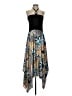 Magic Graphic Blue Casual Dress Size S - photo 1