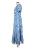 Banjanan 100% Cotton Blue Casual Dress Size S - photo 5